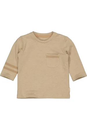 Quapi Newborn baby jongens shirt Cas Oatmeal Melee