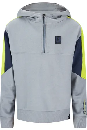 Retour Jongens hoodie Zeke Light Steel
