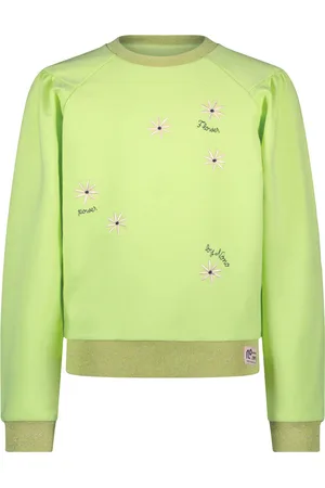 NoNo Meisjes sweater Kay Sour Lime
