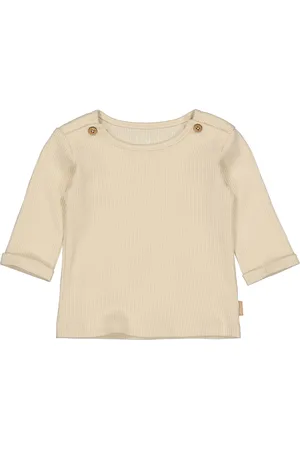 LEVV Newborn baby jongens shirt Felix Vanilla