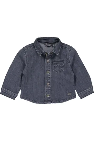 Quapi Jongens blouse Antoin Grey Dark Denim
