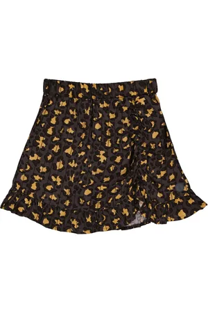 LEVV Meiden rok Asya aop Leopard