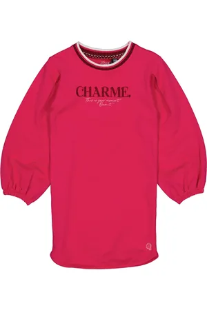 Quapi Meisjes jurk Mabel Fuchsia
