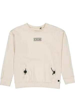 LEVV Jongens sweater Lderik Off White