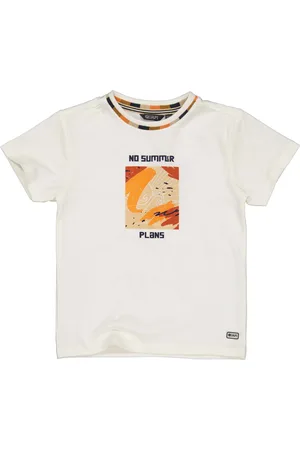 Quapi Jongens t-shirt Bartu Off White