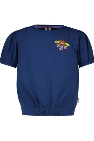 B.Nosy Meisjes t-shirt Guusje Lake Blue
