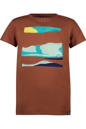 B.Nosy Jongens t-shirt Marlon Cappucino