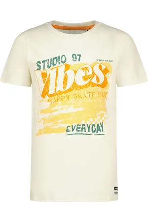 Vingino Jongens t-shirt Hanwu Cloud White