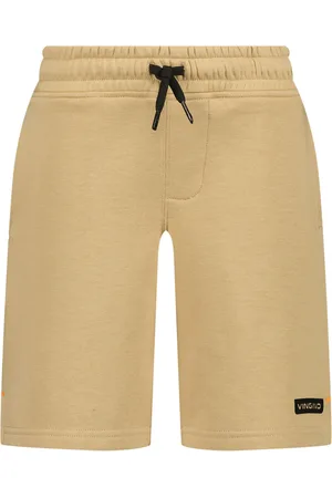 Vingino Jongens korte joggingbroek Basic Sandstone