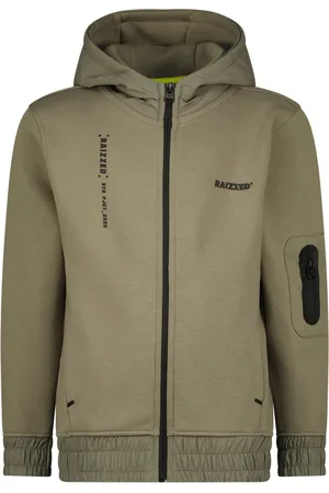 Raizzed Jongens vest Olan Dusty Olive