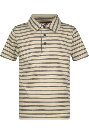 Vingino Jongens polo t-shirt Hilo Egg Shell