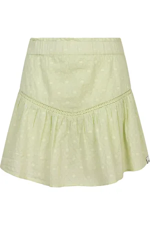 Indian Blue Jeans Meiden rok Lace Ruffle Light Pastel Green