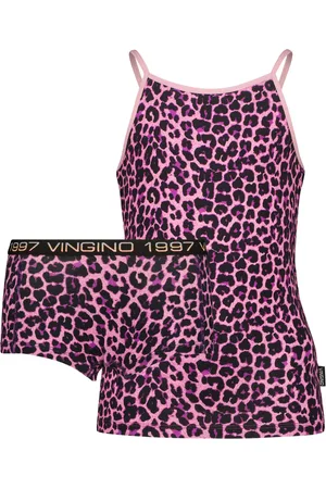 Vingino Meiden ondergoed set singlet Animal Floral