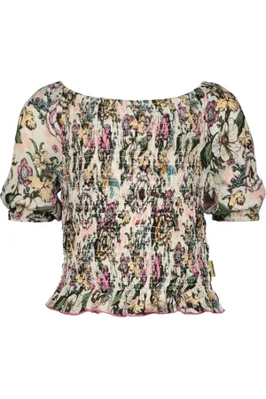 Vingino Meiden blouse Lieneke Macroon White