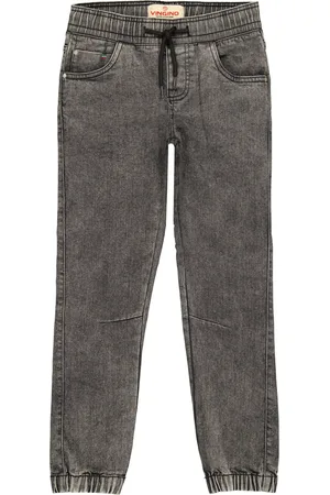 Vingino Jongens jeans Dario Dark Grey Vintage