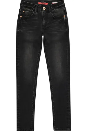 Vingino Meiden jeans Super Skinny Highwaist Betty Black Vintage