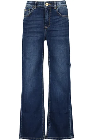 Vingino Meiden jeans Giulia Noos Wide Leg Fit Dark Used