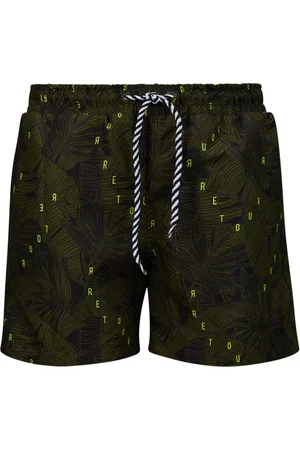 Retour Jongens zwembroek Keanu Deep Olive