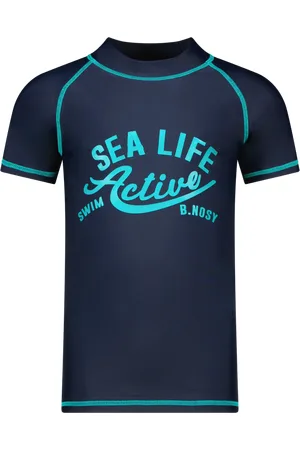 B.Nosy Jongens t-shirt zonbeschermend Sea Life Ink