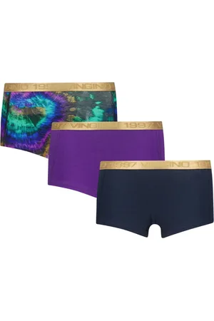 Vingino Meiden ondergoed 3-pack boxers Tie Deep