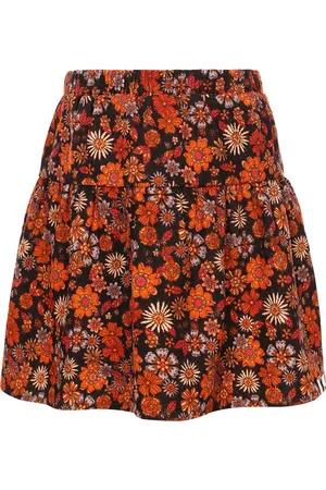 Looxs Meisjes rok retro rib Floral