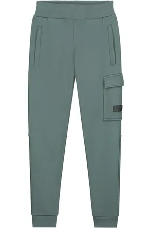 Malelions Jongens joggingbroek cargo Teal