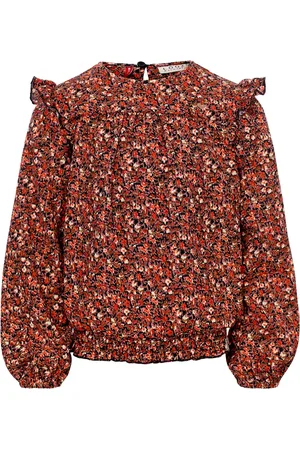 Looxs Meisjes blouse crinkle Mini Wildflower
