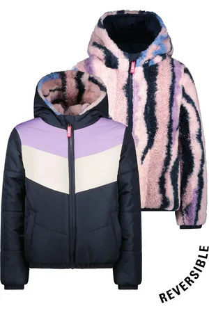 B.Nosy Meisjes winterjas reversible Jamie Navy