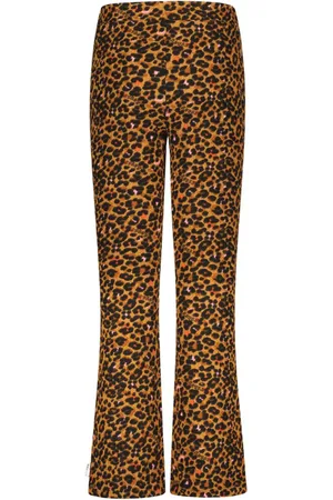 B.Nosy Meisjes flared pants Pepper Leopard Pop