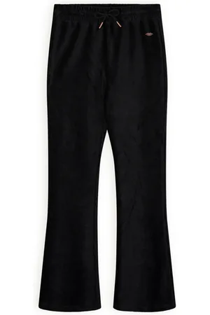 NoBell Meiden flared pants rib Sady Jet