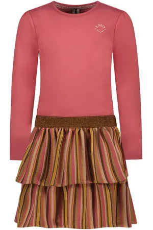 B.Nosy Meisjes jurk Dawn Soft Red