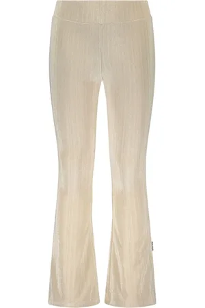B.Nosy Meisjes flared pants Puck Ecru