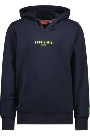 TYGO & vito Jongens hoodie Hugo Navy