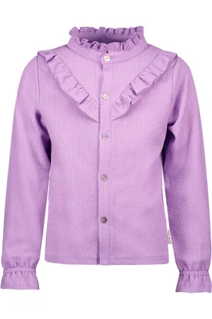 B.Nosy Meisjes blouse Beau Bright Violet