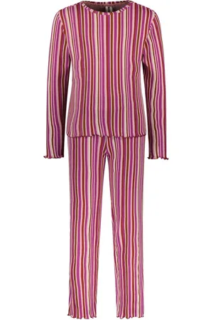 B.Nosy Meisjes pyjama Zahra Gleeful Stripe ao