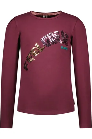 B.Nosy Meisjes shirt Tara Grape Wine