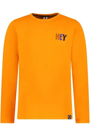 B.Nosy Jongens shirt Trevor Calm Orange