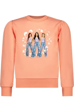 B.Nosy K3 meisjes sweater Scottie African Peach