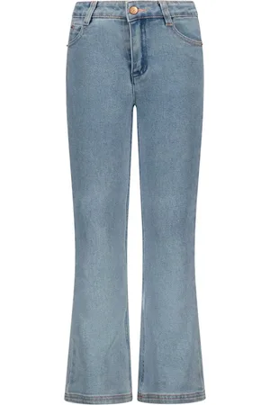 B.Nosy K3 meisjes flared pants jeans Peggie Light Denim