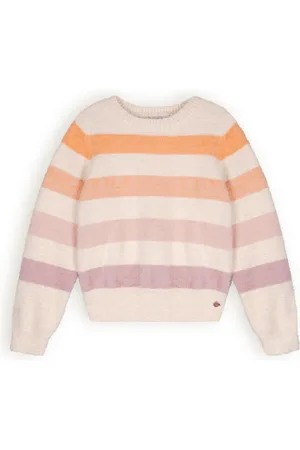 NoNo Meisjes gestreepte sweater Ketan