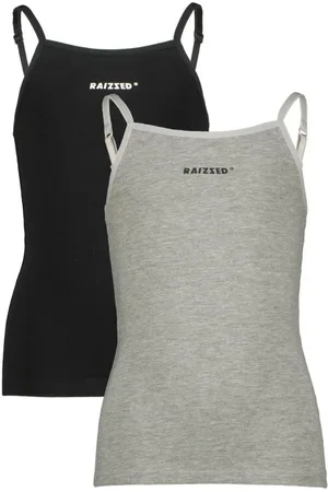 Raizzed Meiden ondergoed 2-pack hemden Nora Black