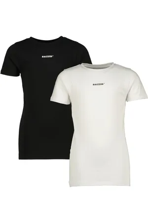 Raizzed Jongens ondergoed 2-pack t-shirts Nora Black