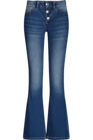 Raizzed Meiden jeans Melbourne Flared Fit Mid Blue Stone