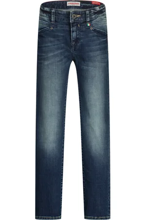 Vingino Jongens jeans Baggio Regular Fit Deep Dark