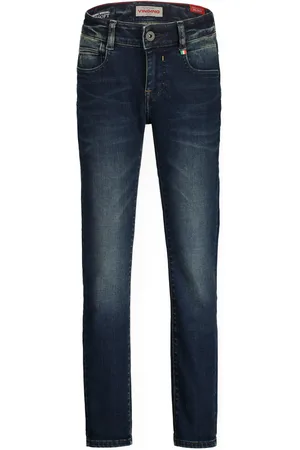 Vingino Jongens jeans Amos Skinny Fit Super Soft Dark Used