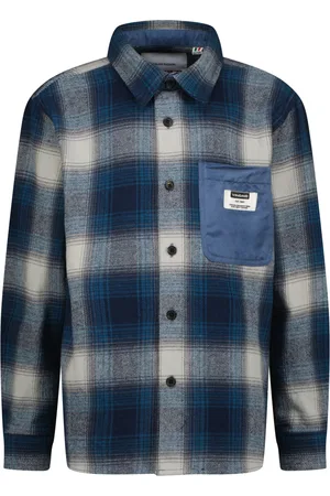 Vingino Jongens blouse Lyric Boxy Fit Denim