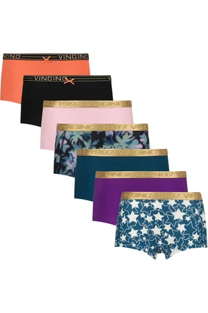 Vingino Meiden ondergoed 7-pack boxers Multi Deep
