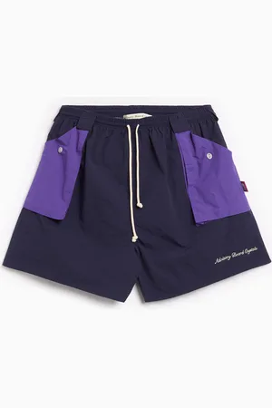 ADVISORY BOARD CRYSTALS Abc. Camp Crystal Lake Swim Shorts Ref. ABC-SS24-SWSH01-GREY-PURPLE Kleur Maat L