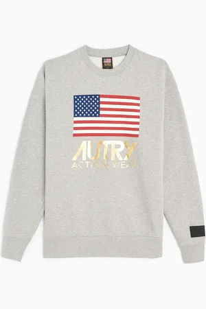 Autry American Flag Print Men