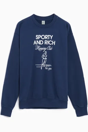Sporty & Rich Running Unisex Sweatshirt Ref. WS067S409RN Kleur Maat M